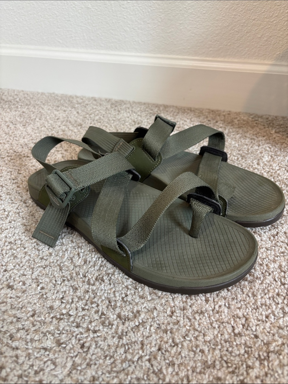 Chacos Men’s Sandals Size 11 Sage/Olive Green | outdoors | hiking | trail